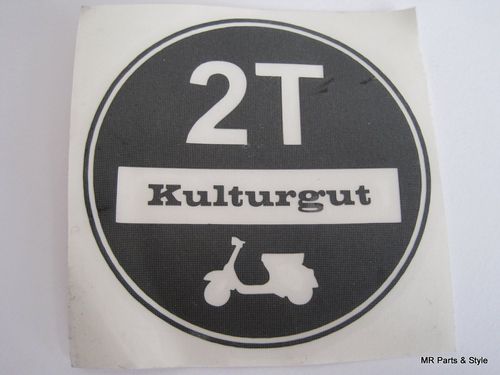 Augkleber " 2T Kulturgut "